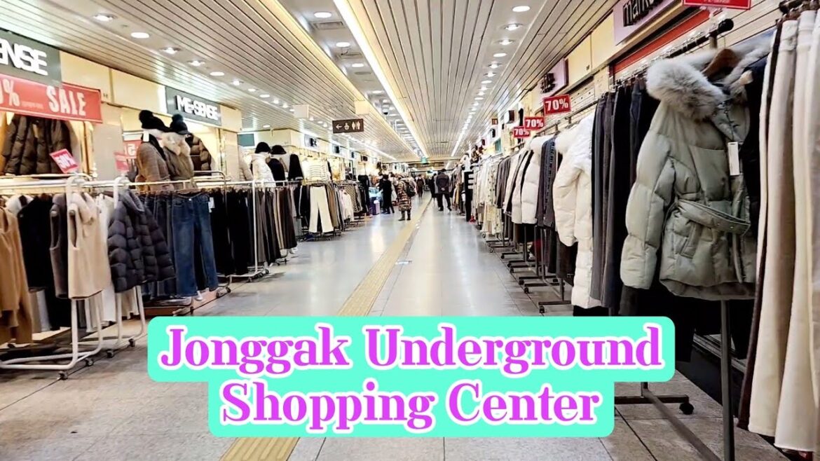 [JL Lifestyle] JONGGAK UNDERGROUND SHOPPING CENTER  #jonggakstation #undergroundshopping