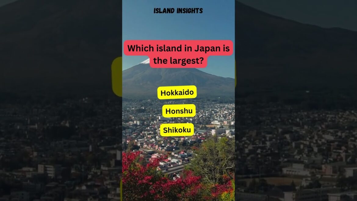 Japan Quiz: Island Insights  #japan  #visitjapan  #discoverjapan