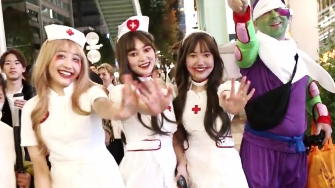 The worlds BIGGEST Halloween Party | Tokyo, Shibuya Halloween 2023