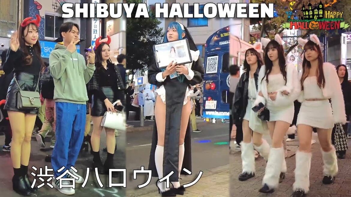 4K 渋谷東京ハロウィン歩く –  Shibuya Tokyo Halloween 2023 at Night Walking Tour Autumn 🍁 – Japan Walk – Part 1 4K 渋谷東京ハロウィン歩く -  Shibuya Tokyo Halloween 2023 at Night Walking Tour Autumn 🍁 - Japan Walk - Part 1