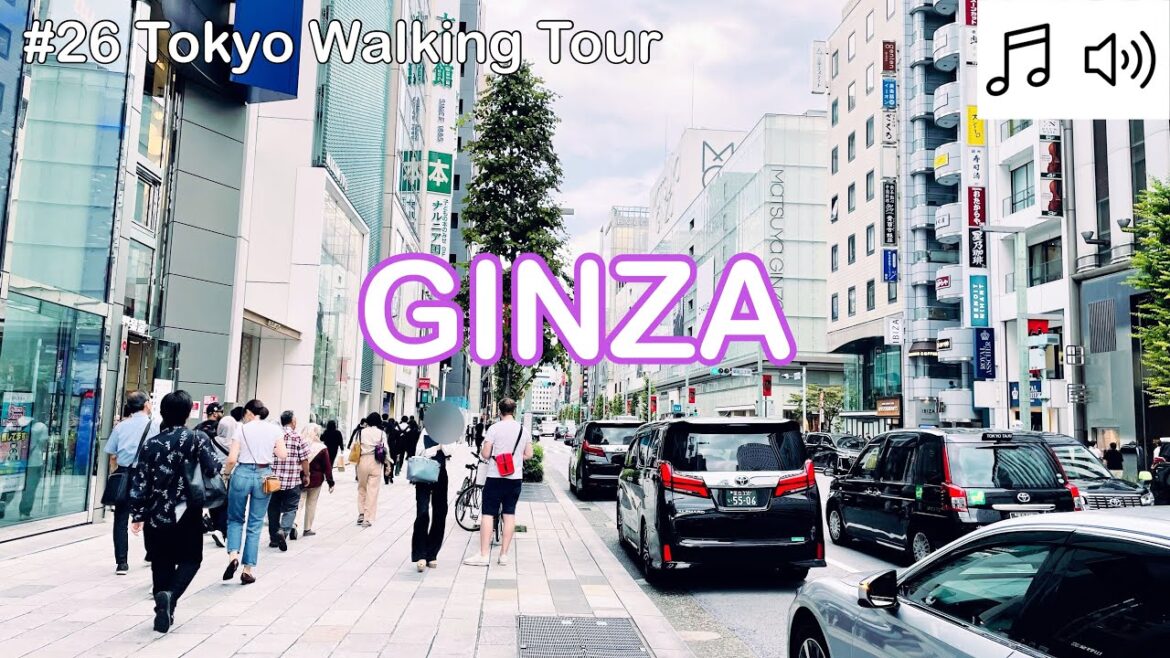 【# 26 Tokyo Walking Tour 2023】Ginza Weekdays Walk 4K. Ginza to Hibiya. 【# 26 Tokyo Walking Tour 2023】Ginza Weekdays Walk 4K. Ginza to Hibiya.