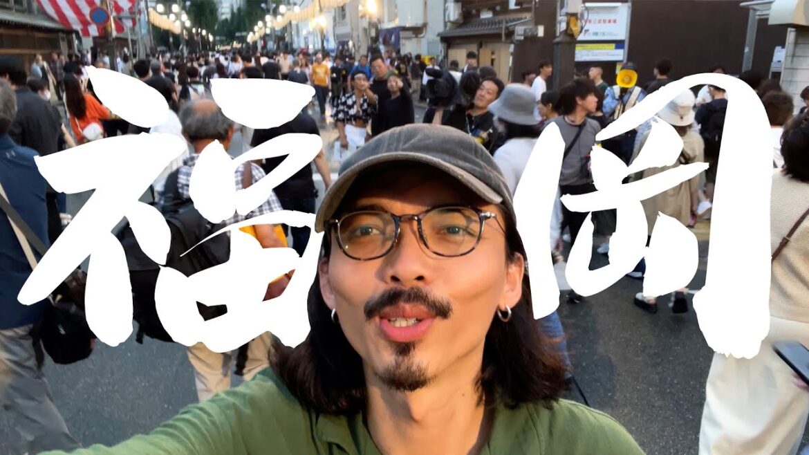 《福岡自由行》快閃福岡8小時吃屋台！巧遇一年一度丁字褲祭典「山笠祭」！