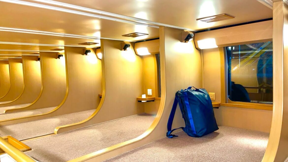 Japan's Overnight Sleeper Train for 10 hours | Sunrise Express