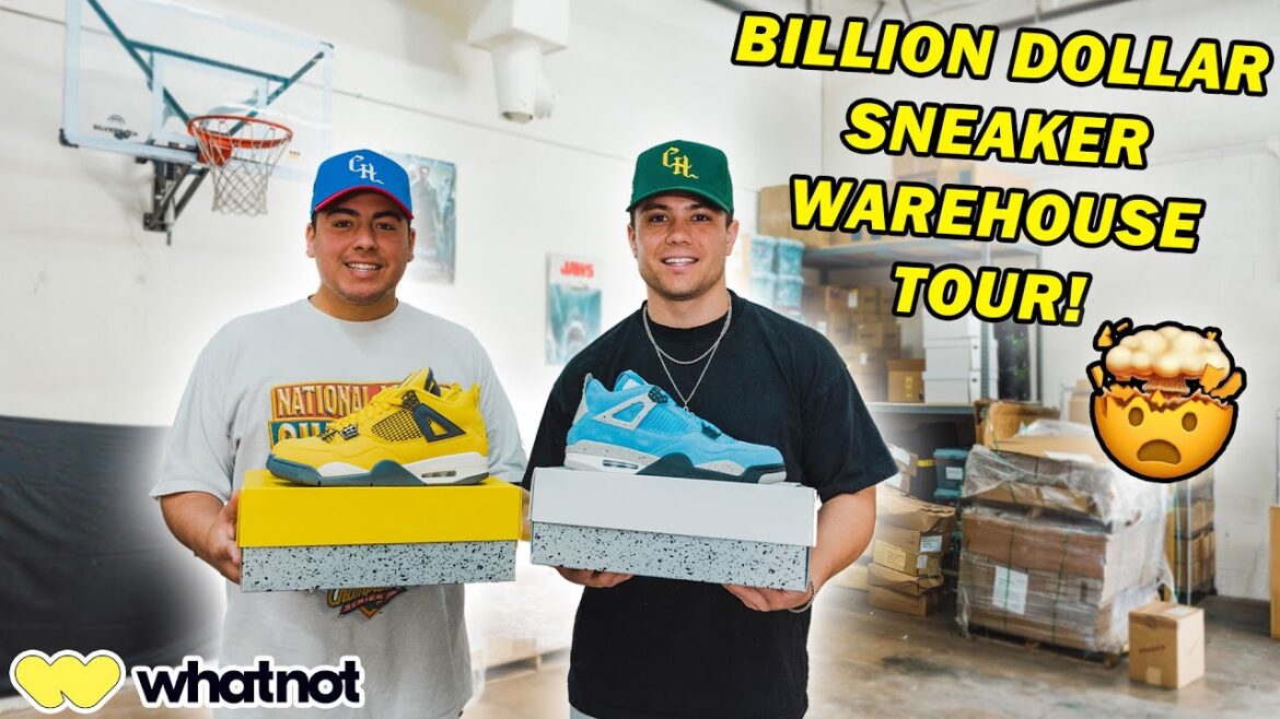 VISITING A BILLON DOLLAR COMPANY’S SNEAKER WAREHOUSE! Whatnot Headquarters Arizona Tour VISITING A BILLON DOLLAR COMPANY'S SNEAKER WAREHOUSE! *Whatnot Headquarters Arizona Tour*