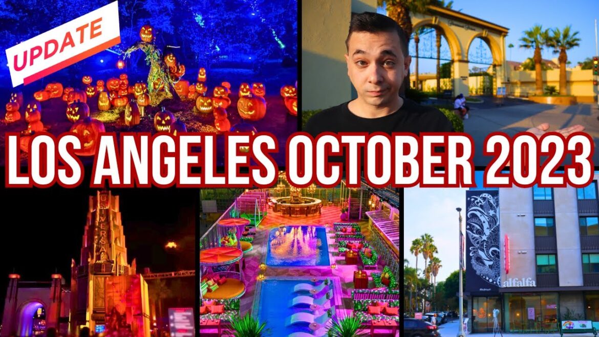 Everything NEW in LOS ANGELES For October 2023! LA Updates on Halloween, Openings, Events, & News!