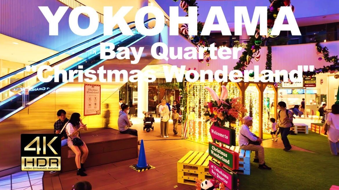 【4K HDR🇯🇵】Yokohama Bay Quarter “Christmas Wonderland” / Christmas tree at K-Arena Yokohama! 【4K HDR🇯🇵】Yokohama Bay Quarter "Christmas Wonderland" / Christmas tree at K-Arena Yokohama!
