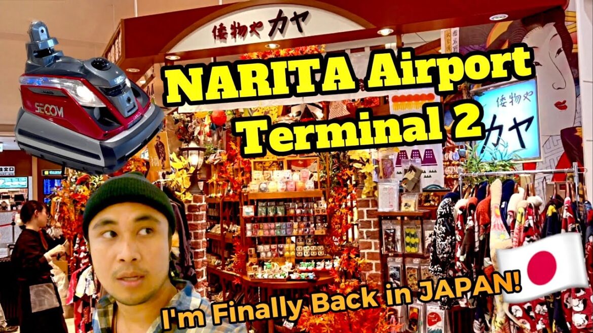 JAPAN'S Narita International Airport Terminal 2 🇯🇵 A Virtual Walking Tour