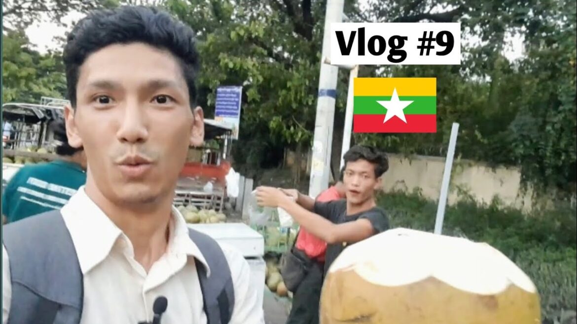 Coconut seller speaks in Chinese to me | Mandalay |#coconut #fries #MaxSeng Coconut seller speaks in Chinese to me | Mandalay |#coconut #fries #MaxSeng