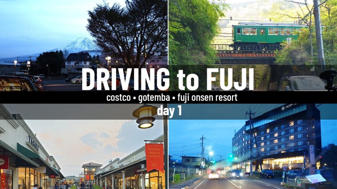 Driving from Tokyo to Fuji: Costco, Gotemba, Fuji Onsen Resort, and Scenic Drives 🇯🇵🍣🛍️
