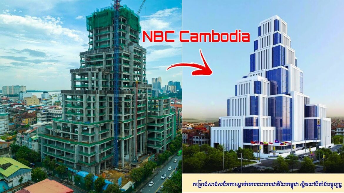 New Building NBC Cambodia Follow Koh Ker Temple In Phnom Penh City 2023