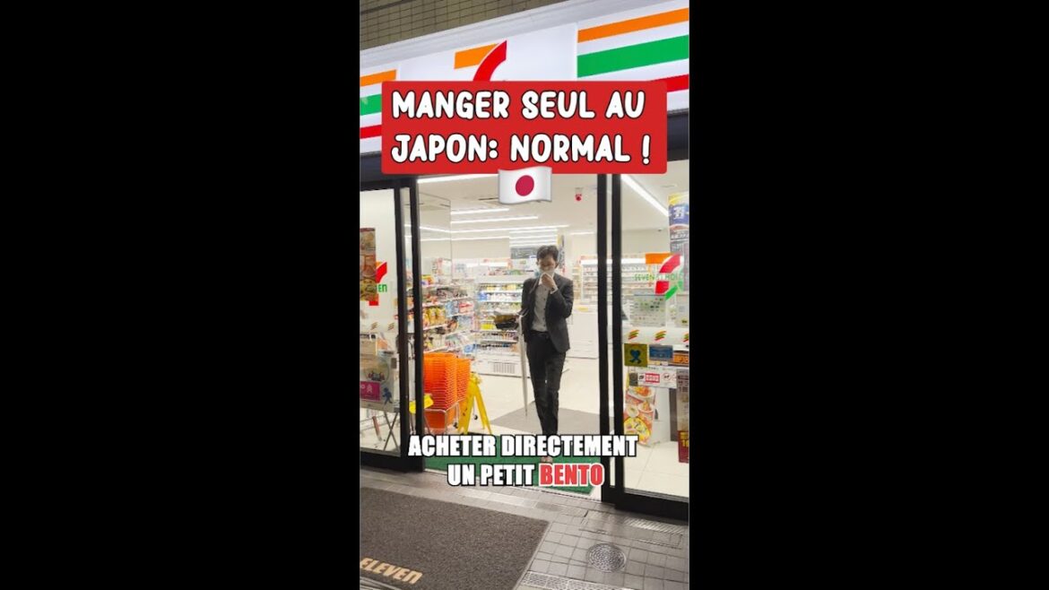 Manger seul au Japon: c’est normal ! #shorts #japon #japania