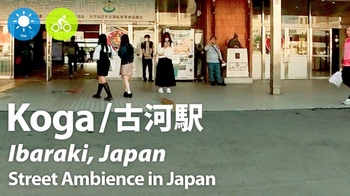 ⁴ᴷ Ibaraki: Koga Station (古河駅) – Japan Walking & Cycling Tour (October, 2023) ⁴ᴷ Ibaraki: Koga Station (古河駅) - Japan Walking & Cycling Tour (October, 2023)
