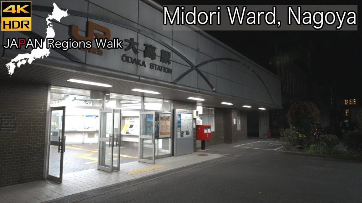 Ōdaka Station East Side AT Night | Midori Ward, Nagoya | 名古屋市緑区