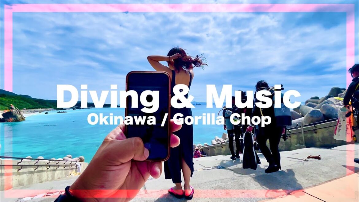 【Diving&Music】韓国美女と沖縄のゴリラチョップでダイビングをしたら凄かった。