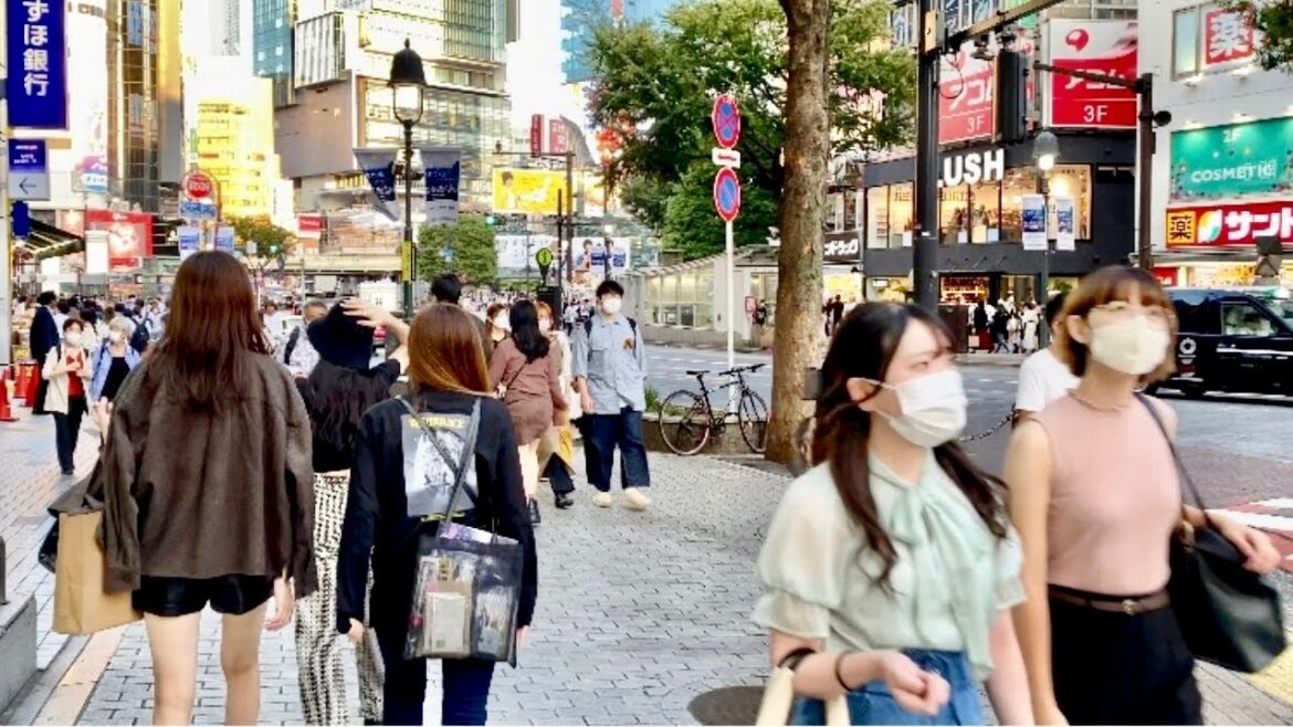 【4K】Tokyo Walk - Shibuya (Oct.2021)