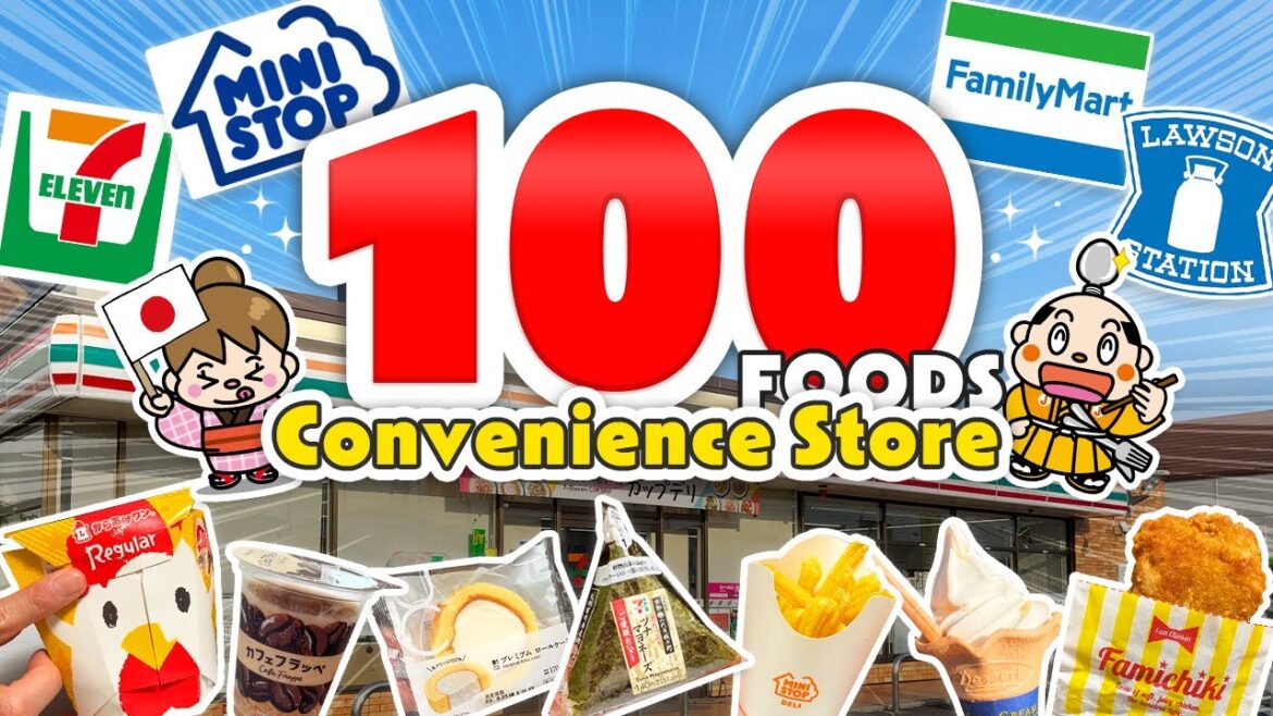 Japanese Convenience Store 100 Foods / 7-Eleven, LAWSON, and more! Japan Travel Vlog Japanese Convenience Store 100 Foods / 7-Eleven, LAWSON, and more! Japan Travel Vlog