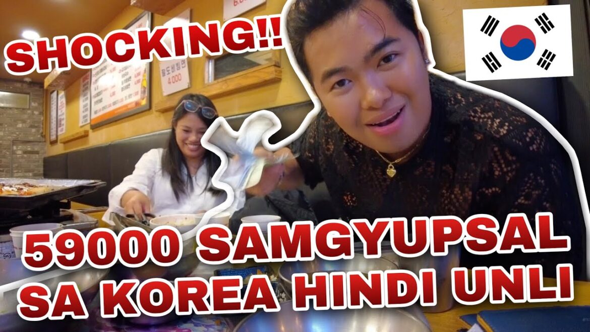 TAG 59000 ANG DINNER NG SAMGYUPSAL SA KOREA! TAG 59000 ANG DINNER NG SAMGYUPSAL SA KOREA!