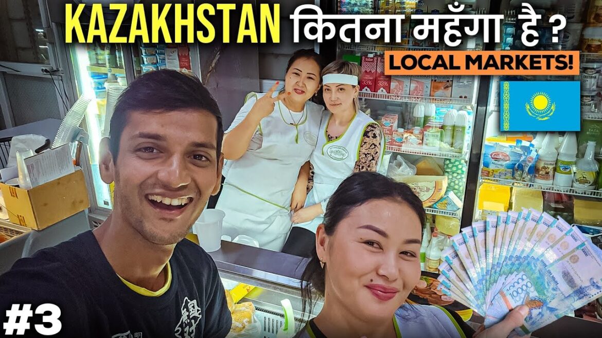 Cheap Bazaar (Markets) of Kazakhstan | How Expensive is Kazakhstan 🇰🇿?