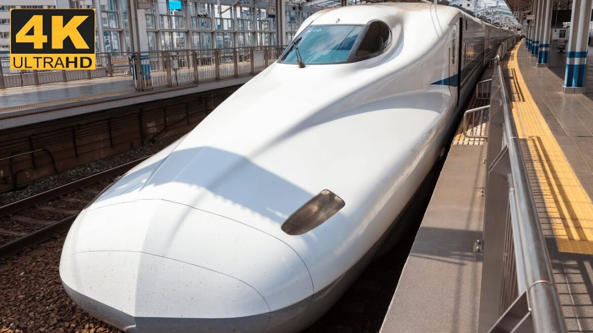 [4K HDR] Riding Japan's First Fast Express Train from Tokyo to Kyoto | Different Japan Landscape