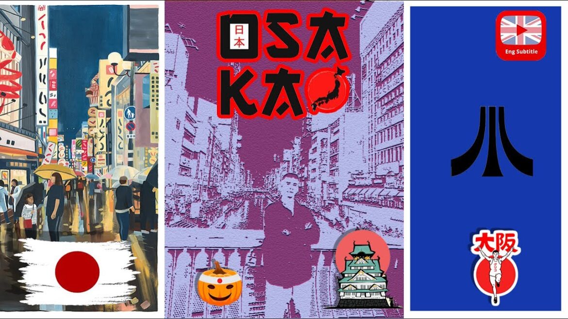 Osaka Vlog | Osaka Gezilecek Yerler | Dotonbori, Shinsaibashi Caddesi 🇯🇵