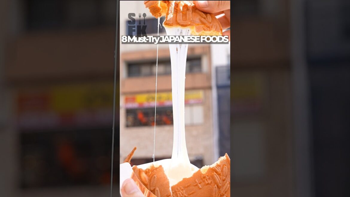 8 Must-Try JAPANESE FOODS in Osaka Japan 2023 l STREET FOOD tour #japanesefood #streetfood #osaka
