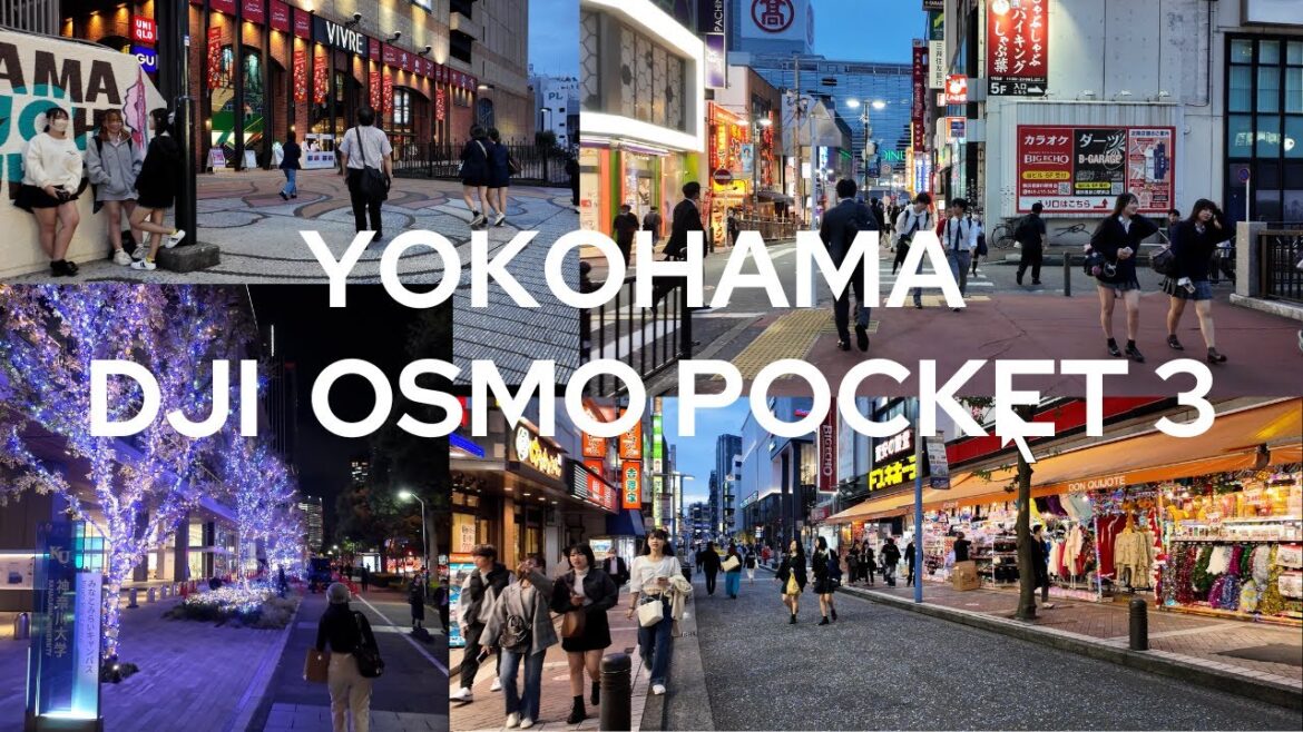 【4K HDR🇯🇵】Shooting Nightscapes with DJI Osmo Pocket 3 Yokohama Minato Mirai 【4K HDR🇯🇵】Shooting Nightscapes with DJI Osmo Pocket 3 Yokohama Minato Mirai