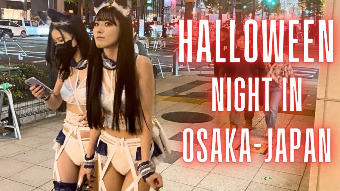 Halloween in Osaka Japan 2023