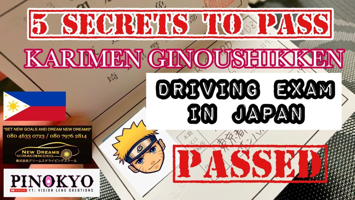 Getting Your Japanese Drivers License  [Pinoy Guide] [ 5 Secrets To Pass Driving Test ] PART 4