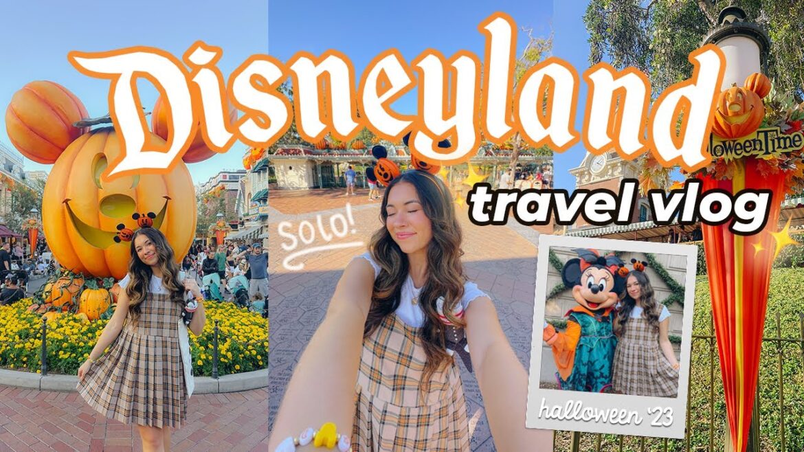 travel with me to Disneyland… SOLO! ✨🎃🎢 travel with me to Disneyland... SOLO! ✨🎃🎢