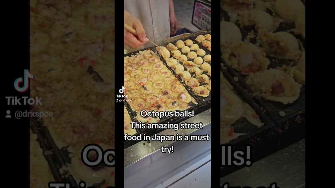 Have you tried octopus balls? Takoyaki #streetfood #travel #food #foodie