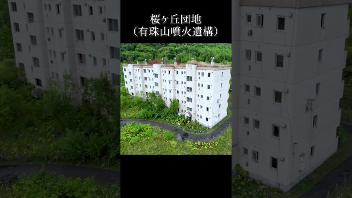 桜ヶ丘団地【有珠山噴火で廃墟になった団地】