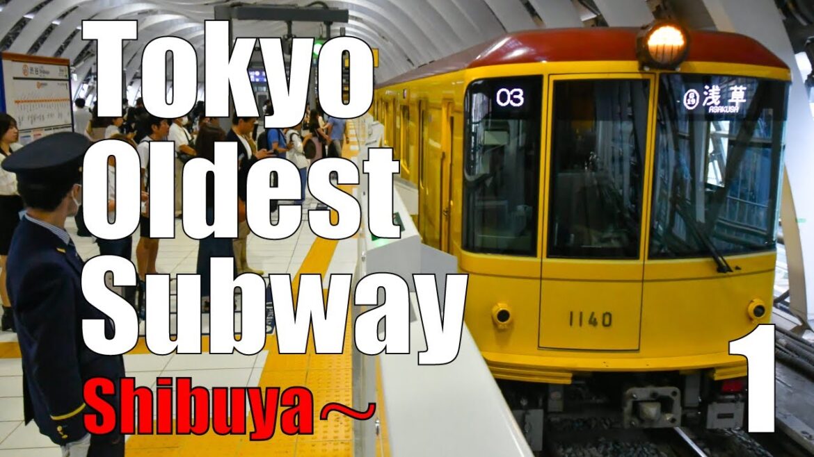 Tokyo oldest subway perfect guide 1st