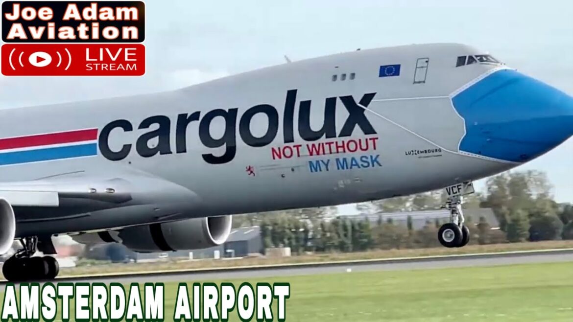 🔴 WATCH SEVAA PARTY LIVE | Departures and Arrivals ✈️ #JoeAdamAviation LIVE 🇳🇱