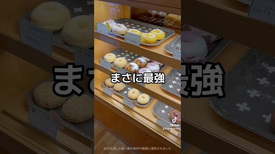 最強リピ確グルメ「ドーナツ茶屋ほんわか」恵庭市民に愛される人気店 #vlog #shorts #tiktok