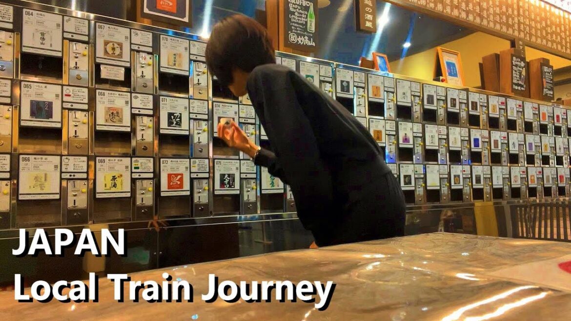 Ride a local train popular with foreigners that runs through the great outdoors