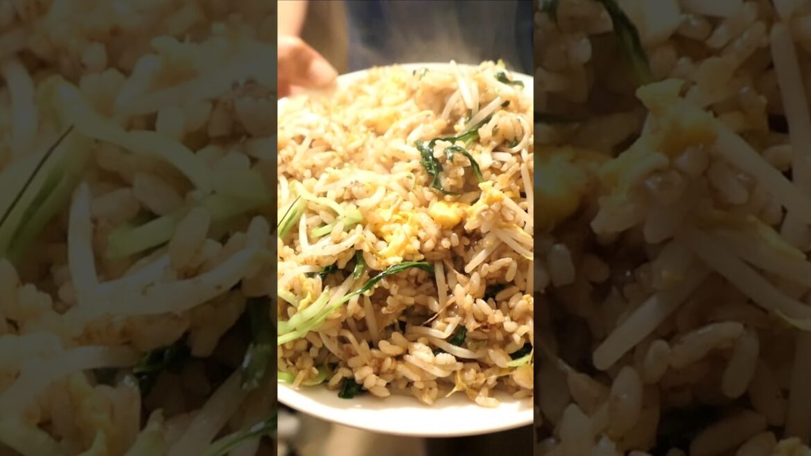 Vegetables Fried Rice 炒饭 #shorts