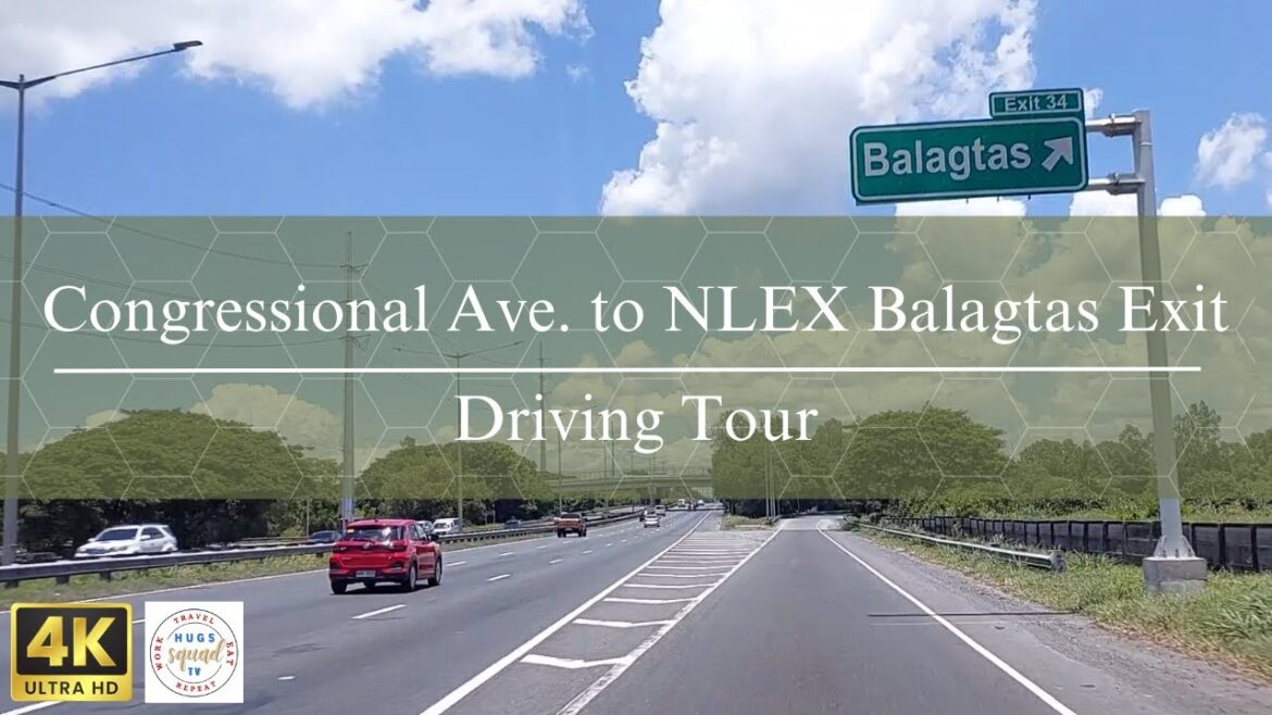 24 Minutes Only! Quezon City to Bulacan | Philippines | Driving Tour [4K]