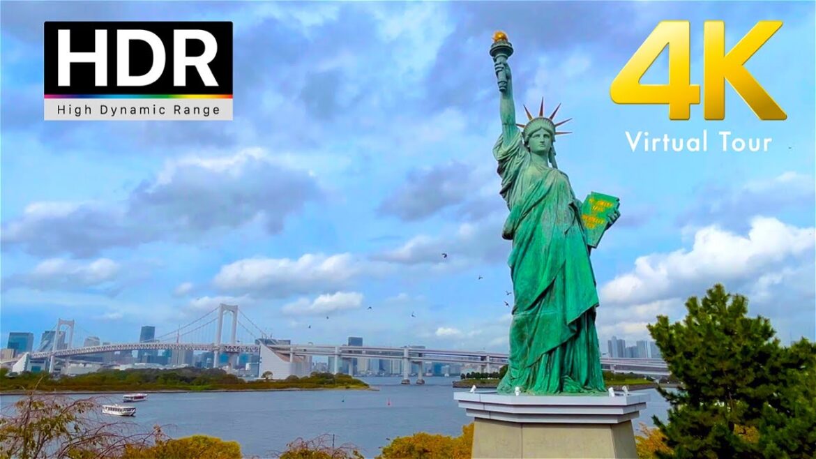 TOKYO: Odaiba Top Sightseeing Spots Walking Tour [4K HDR 60FPS]