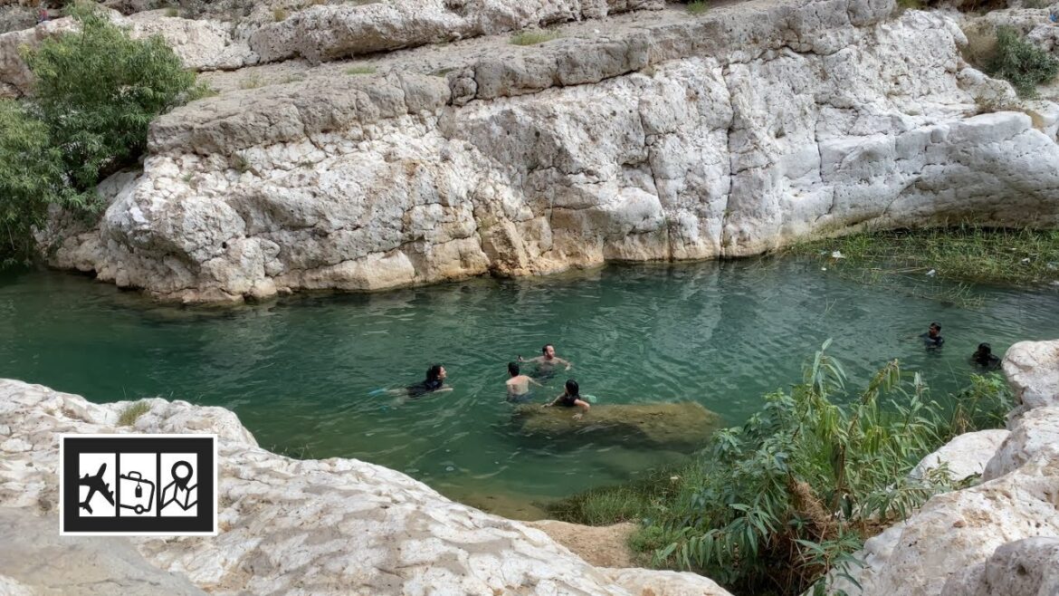 Wadi Shab, Oman [Walking Tour 4K]