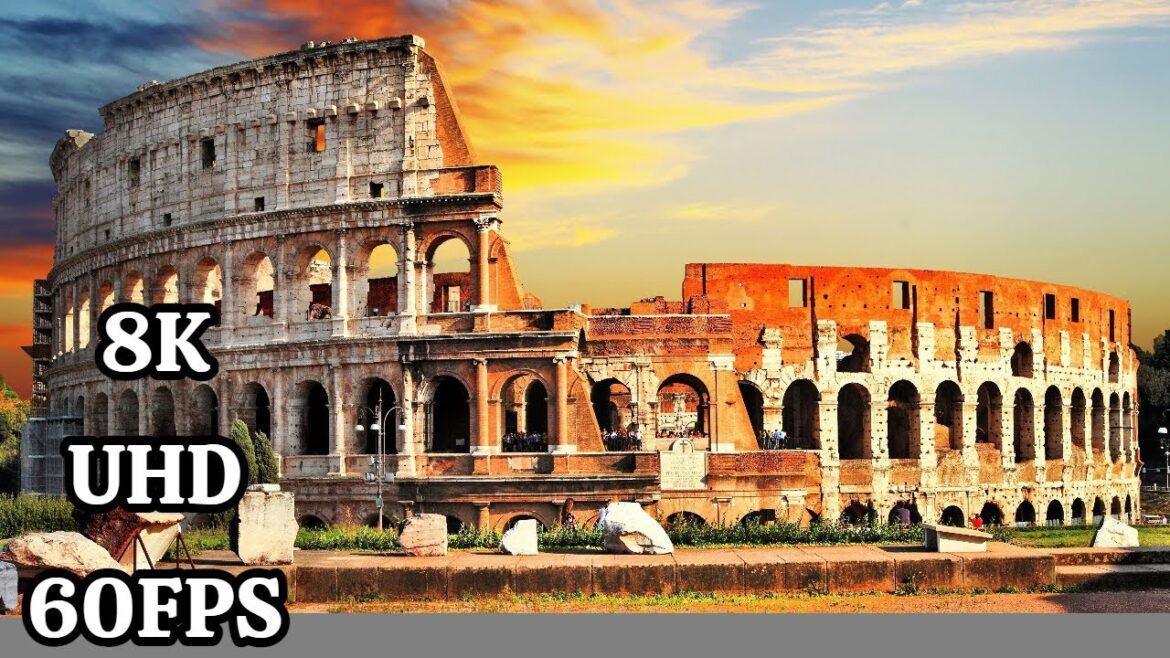 THE WORLD OF ROME in 8K ULTRA HD