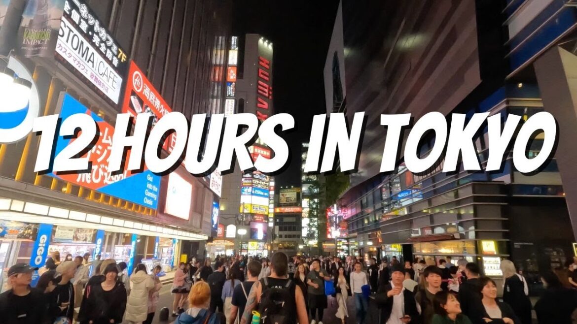12 Hours in Tokyo Japan 🇯🇵