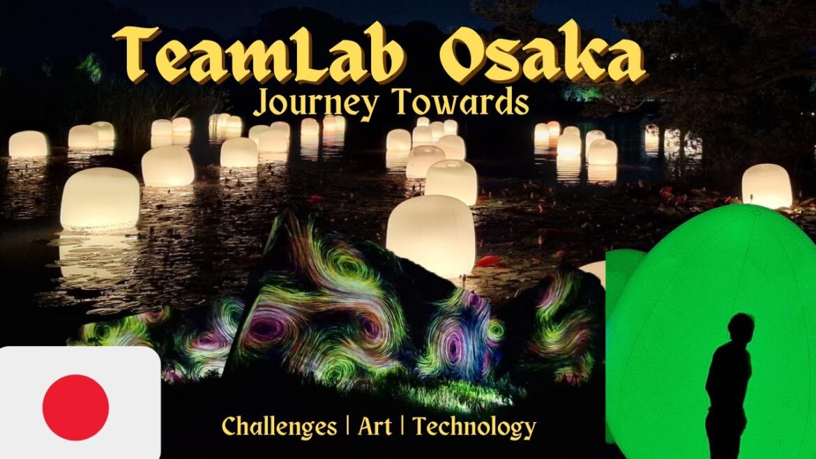How I explored TEAMLAB Osaka, Japan /  A true Spectacle to see