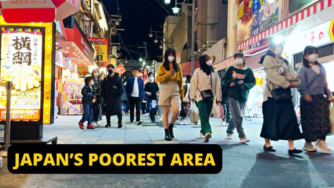 NON-STOP evening bike ride through SHINSEKAI and NISHINARI NON-STOP evening bike ride through SHINSEKAI and NISHINARI