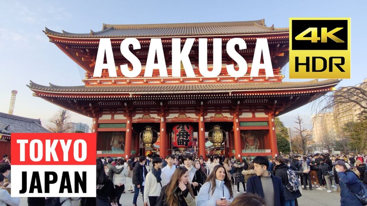 ASAKUSA WALKING TOUR [4K] | SENSOJI TEMPLE | TOKYO, JAPAN | JAPAN TRAVEL VLOG | MAMUN CHOWDHURY