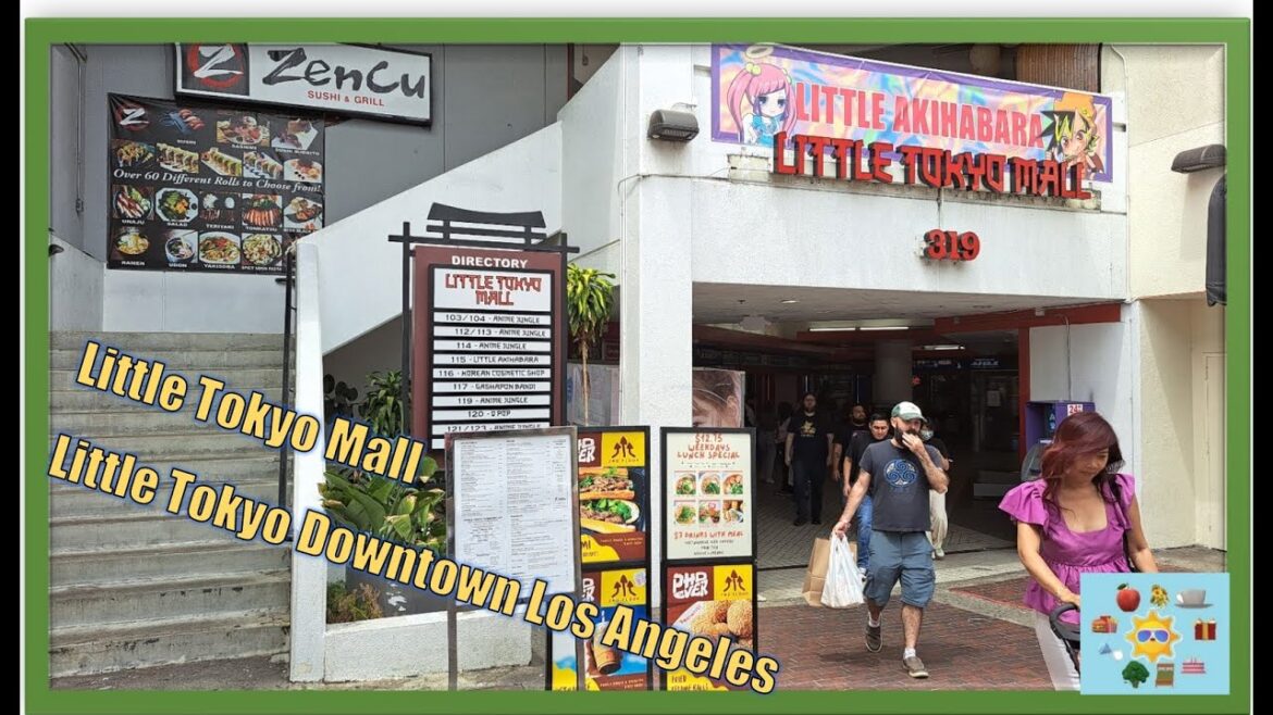 LITTLE TOKYO MALL DOWNTOWN LOS ANGELES CA Japanese Village Plaza Marukai Market Weller Court LITTLE TOKYO MALL DOWNTOWN LOS ANGELES CA Japanese Village Plaza Marukai Market Weller Court