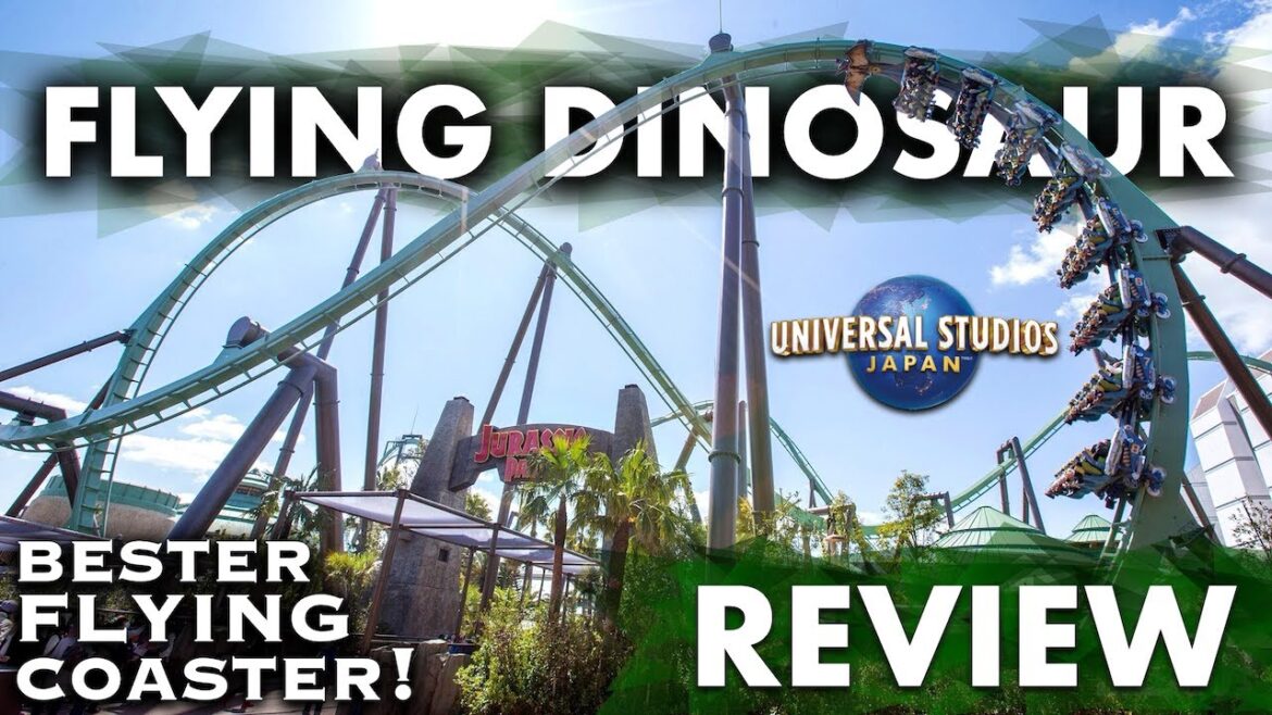 [Review] Flying Dinosaur - Der BESTE Flying Coaster! | Universal Studios Japan