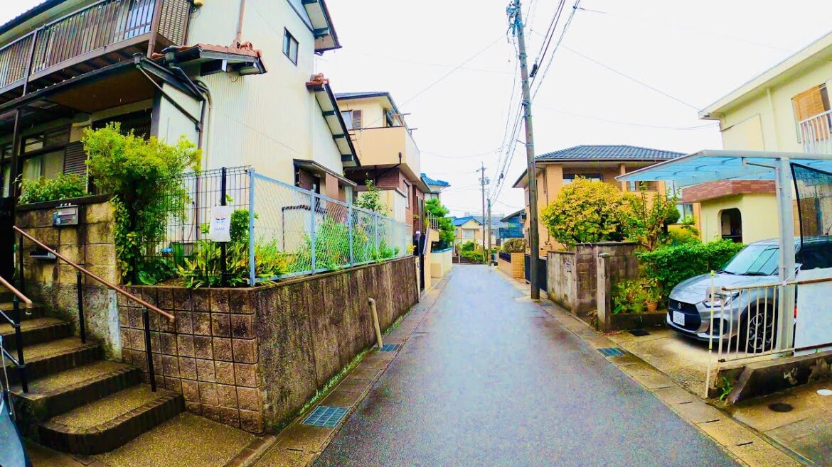 【4K】Rain Walk in Japanese Neighborhood – Relaxing Rain Sounds For Sleep 【4K】Rain Walk in Japanese Neighborhood - Relaxing Rain Sounds For Sleep