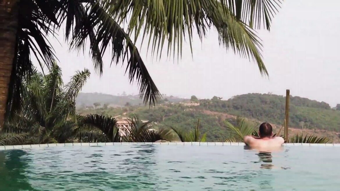 A Walkthrough Of The Hillburi Resort in Aburi Ghana - DJI Osmo Pocket