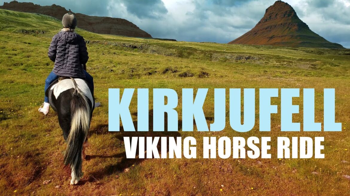 AMAZING KIRKJUFELL VIKING HORSE RIDE!! (And Iceland's Kirkjufellsfoss As Well)