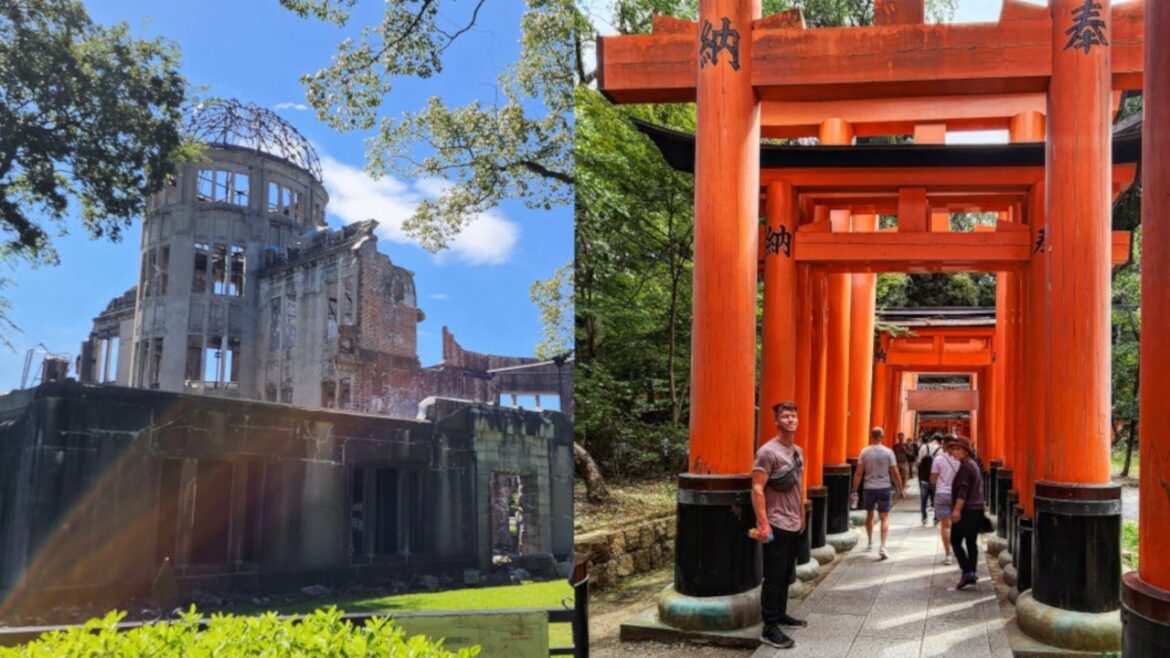 Exploring Kyoto & Hiroshima For The First Time - Japan Vlog Pt2